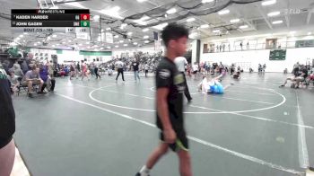 165 lbs Cons. Round 4 - John Gagen, Shawnee Mission East vs Kaden Harder, GI Grapplers