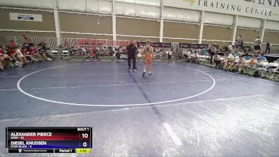 120 lbs Round 1 (16 Team) - Gavin Landers, Iowa vs Conley Evans, Utah Black