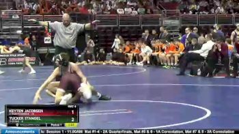 126 lbs Semis - Keyten Jacobsen, 2-Independence vs Tucker Stangel, 3-Osage