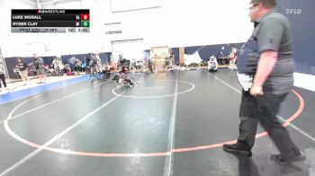60 lbs Round Of 16 - Luke Worall, VA vs Ryder Clay, MI