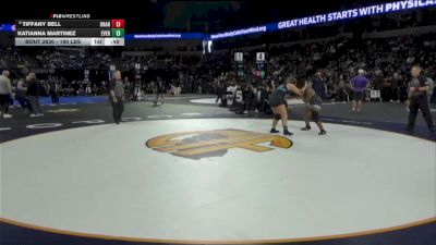 190 lbs Consi Of 8 #2 - Tiffany Bell, Orange Vista (SS) vs Katianna Martinez, Evergreen Valley (CC)