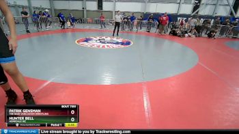 175 lbs Quarterfinal - Patrik Gensman, The Base Vancouver Wrestling vs Hunter Bell, Homedale WC