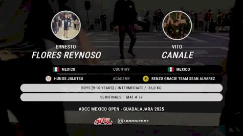 Ernesto Flores Reynoso vs Vito Canale 2025 ADCC Guadalajara Open