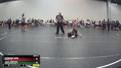 60 lbs Round 2 (8 Team) - Jace Norton, Missouri Outlaws vs Cameron Kirk, Gotcha