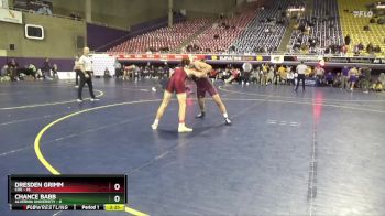 149 lbs 2nd Wrestleback (16 Team) - Dresden Grimm, Coe vs Chance Babb, Alvernia University