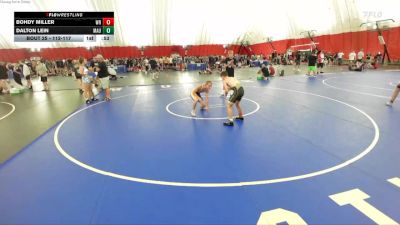 112-117 lbs Round 2 - Dalton Lein, Mauston vs Bohdy Miller, Waverly-Shell Rock
