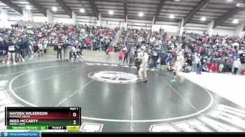 150 lbs Cons. Round 5 - Hayden Wilkerson, Pleasant Grove vs Reed McCarty, Piedra Vista