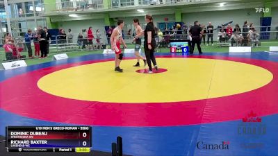 55kg Semifinal - Dominic Dubeau, Strathcona WC vs Richard Baxter, Lakehead WC