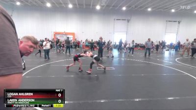 75 lbs Round 4 - Logan Ahlgren, C2X vs Laken Anderson, Ninety Six Wrestling