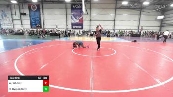 120 lbs Round Of 32 - Willow White, FL vs Hannah Dyckman, MA