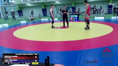 71kg Champ. Round 1 - Prithvi Mann, Miri Piri WC vs Max Feltham, Sackville WC