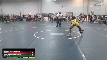 130 lbs Cons. Round 2 - Blake De Stefano, Dakota vs Alejandro Aranda, Team EL1TE