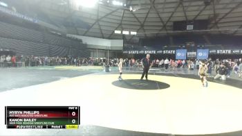 63 lbs Semifinal - Myryn Phillips, Mat Rats Rebooted Wrestling vs Kanon Bailey, Deer Park Ironman Wrestling Club