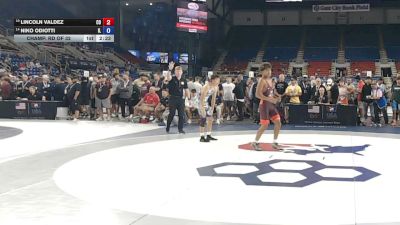 113 lbs Champ. Rd Of 32 - Lincoln Valdez, Colorado vs Niko Odiotti, Illinois