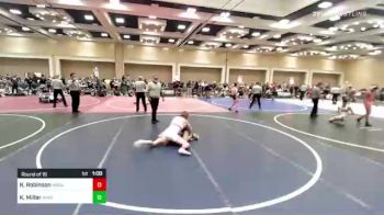 132 lbs Round Of 16 - Ryder Robinson, Wasatch WC vs Kai Miller, Mingius Mountain WC