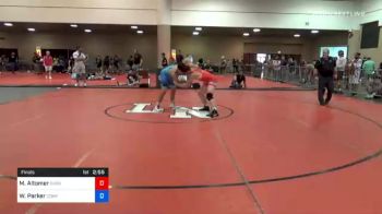 182 kg Final - Michael Altomer, Curby 3 Style Wrestling Club vs Will Parker, Compound