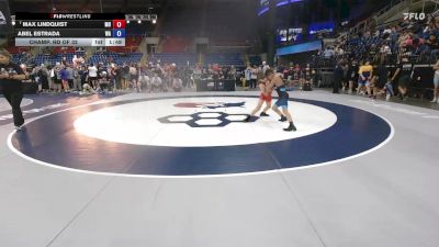 88 lbs Champ. Rd Of 32 - Max Lindquist, MO vs Abel Estrada, WA