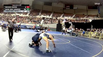 165-D1 Cons. Semi - David `Max` Arneson, Marana High School vs Michael Hunter, Higley High School