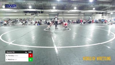 95 lbs Round Of 16 - Arav Pandey, American Dream Wrestling Club vs Julian Medina, Bolingbrook Jr Raiders