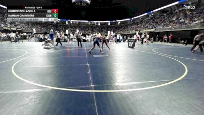 147 lbs Round Of 32 - Hunter Dellaquila, Ridgway vs Nathan Chambers, Chambersburg