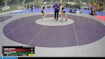 127 lbs Finals (8 Team) - Jalie Harada, Thurston vs Delia Gulzow, La Grande