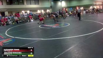 126 lbs Round 2 (16 Team) - Sebastian Bonachea, NFWA Black vs Alexander Tennis, Cow Valley