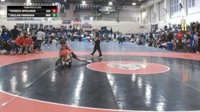 120 lbs Consi Of 8 #2 - Patrick Spellman, Stratford vs Declan Finneran, Fairfield Warde