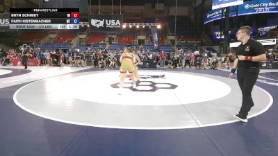 170 lbs Cons. Rd Of 32 - Bryn Schmidt, WI vs Faith Kistenmacher, MT