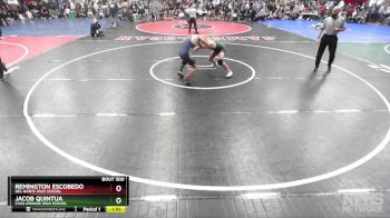 146 lbs Champ. Round 3 - Remington Escobedo, Del Norte High School vs Jacob Quintua, Casa Grande High School