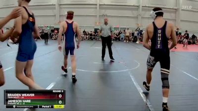 126 lbs Round 3 (6 Team) - Braiden Weaver, Team Shutt vs Jameson Hare, Phoenix WC 2