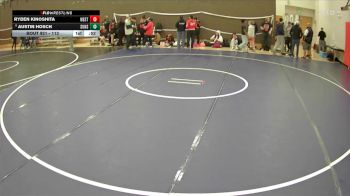 113 lbs Cons. Round 4 - Ryden Kinoshita, Westview vs Austin Hosch, Sunset