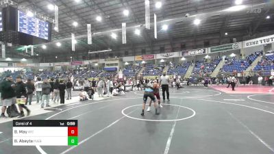 144 lbs Consi Of 4 - Bradley May, Atc vs Braylon Abeyta, Pueblo Fight Labz Wrestling