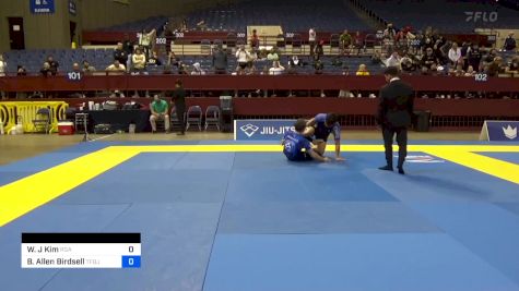 William J Kim vs Blake Allen Birdsell 2024 Pan IBJJF Jiu-Jitsu No-Gi Championship