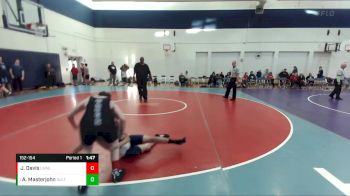 152-154 lbs Round 3 - Aiden Masterjohn, Sultan vs James Davis, Lake Washington