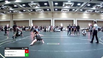 136 lbs Consi Of 16 #2 - Kaleialohamaikalani Yasumura, Too Much Mana vs Mariah Serrato, Beaumont WC