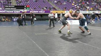 285 lbs Placement (4 Team) - Jose DelToro, Upper Iowa vs Parker Bentley, West Liberty