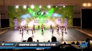 Champion Legacy - Youth Elite Pom [2021 Youth - Pom - Large Day 2] 2021 CSG Dance Nationals