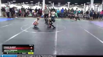 64 lbs Round 1 (10 Team) - Chase Gilbert, Distinguished Black vs Aidyn Cornman, Uprising Gold