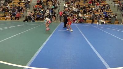 75 lbs Cons. Round 2 - Silas Sinkfield, Unattached vs Mitchell Christensen, Garretson Blue Dragons