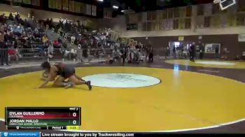 138 lbs Semifinal - Dylan Guillermo, California vs Jordan Mallo, Chino High School Wrestling