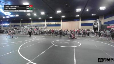 150 lbs Consi Of 64 #2 - Ethan Carpenter, Lion Of Judah Wr Ac vs Cole Rodgers, Grindhouse WC