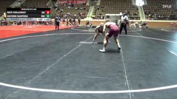165 lbs Round 2 (10 Team) - Nick Holloway, Schreiner vs Hayden Santora, Reinhardt University (GA)