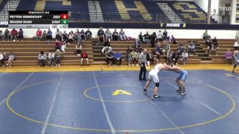 215 lbs Braden Bush, Belleville (Althoff Catholic) vs Peyton Grindstaff, Jerseyville (Jersey)
