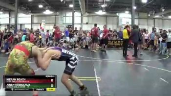 101 lbs Round 4 (6 Team) - Aiden Robideaux, Untouchables White vs Kieran Beach, Steel Valley Psychos