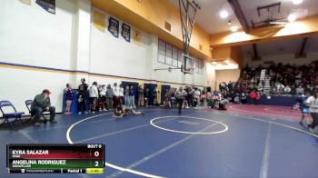 126 lbs Round 4 - Angelina Rodriguez, Snowflake vs Kyra Salazar, Page