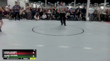 76 lbs Round 8 (10 Team) - Ryder Ascherl, ACES vs Ayson Massey, Smyrna Wrestling