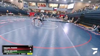 120 lbs Cons. Round 3 - Michael Finders, Airline vs Trevin Williams, Frisco Memorial