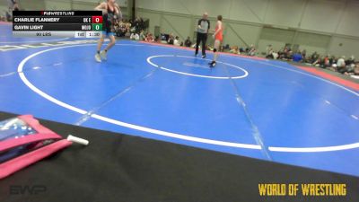 90 lbs Rr Rnd 1 - Charlie Flannery, OK Elite 14U 1 vs Gavin Light, MOJO Mulisha 14U