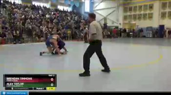 195 lbs Semifinal - Brendan Timmons, Middletown vs Alex Taylor, Cape Henlopen H S
