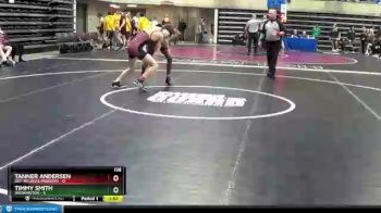 138 lbs Quarterfinals (8 Team) - Tanner Andersen, GET-Melrose/Mindoro vs Timmy Smith, Washington